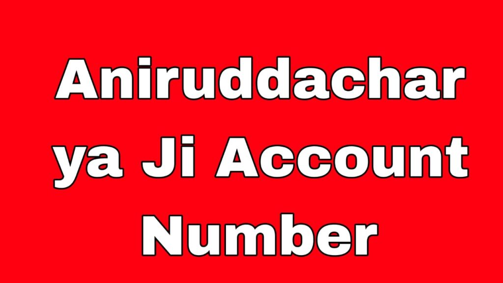 Aniruddhacharya Ji Maharaj contact number 2025